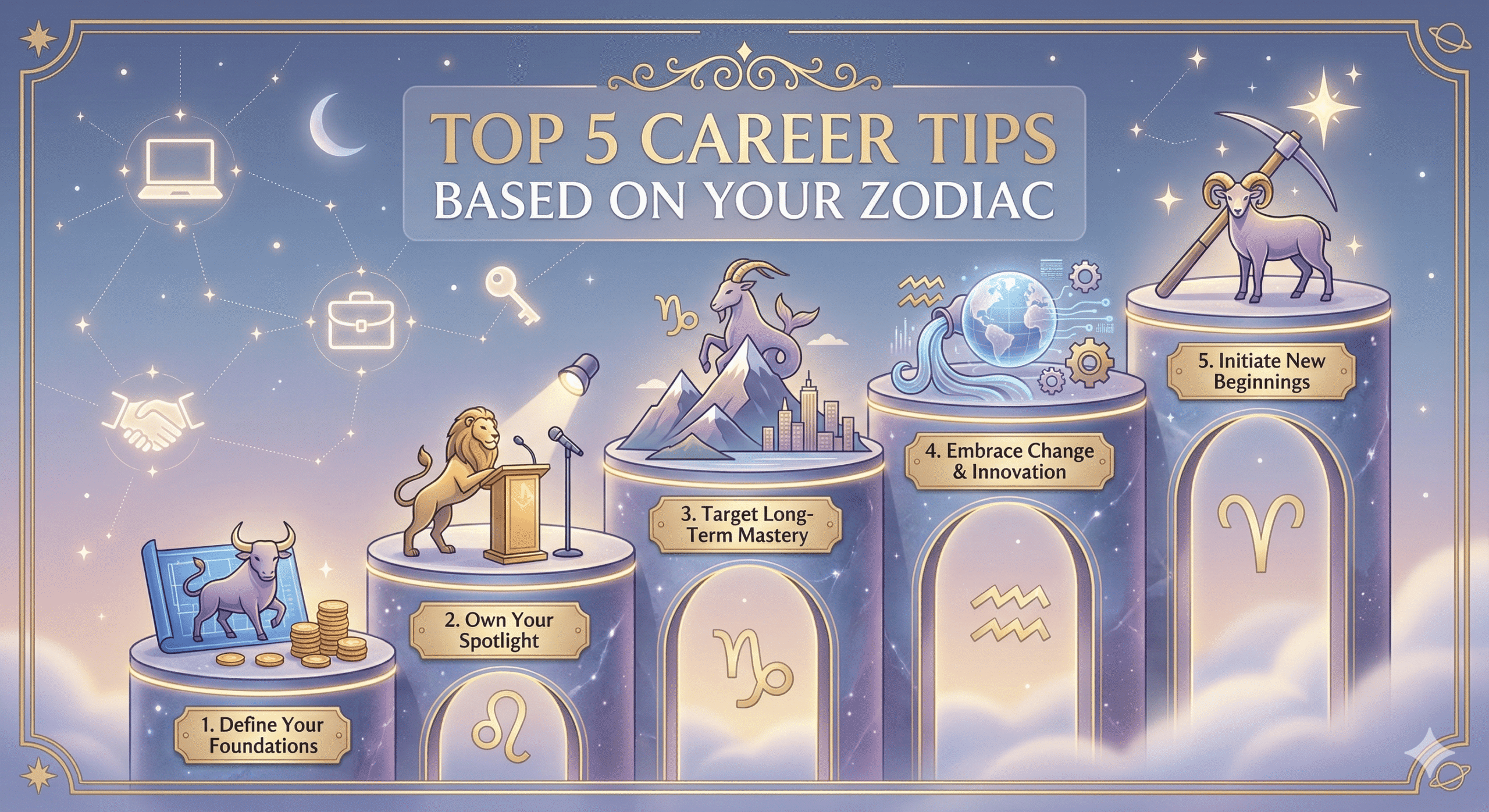 Career Tips Based on Zodiac Sign - Vedic Astrology